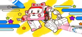 Game screenshot Robocar Poli SketchBook Game apk