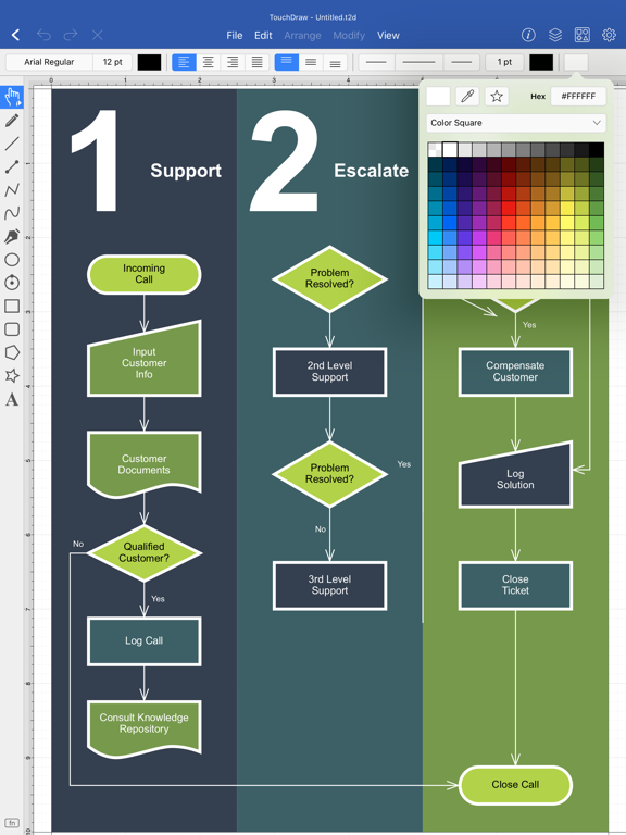 Screenshot #4 pour TouchDraw 2 Enterprise