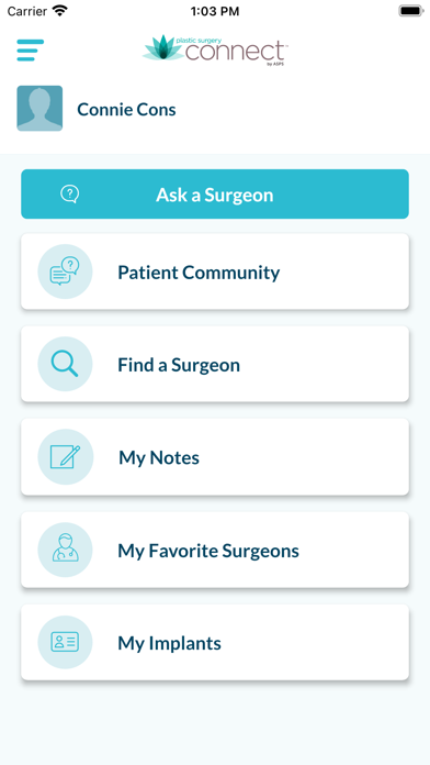 Plastic Surgery Connect Screenshot