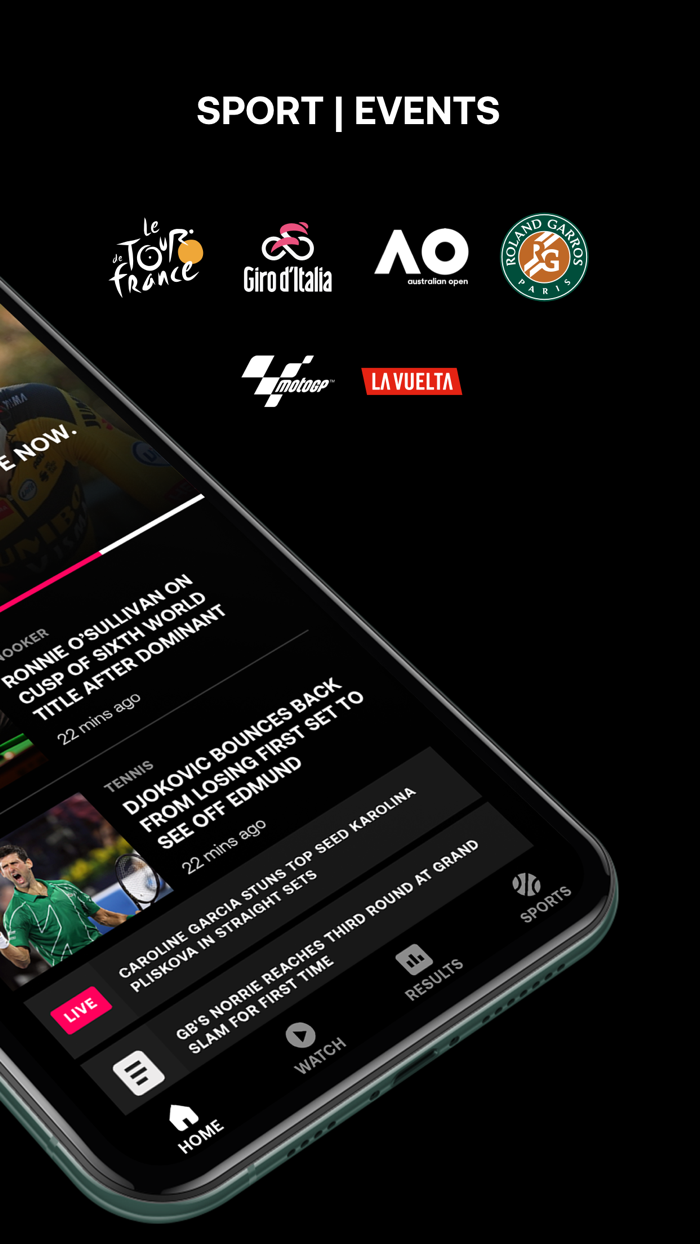 Eurosport Live, News  Scores