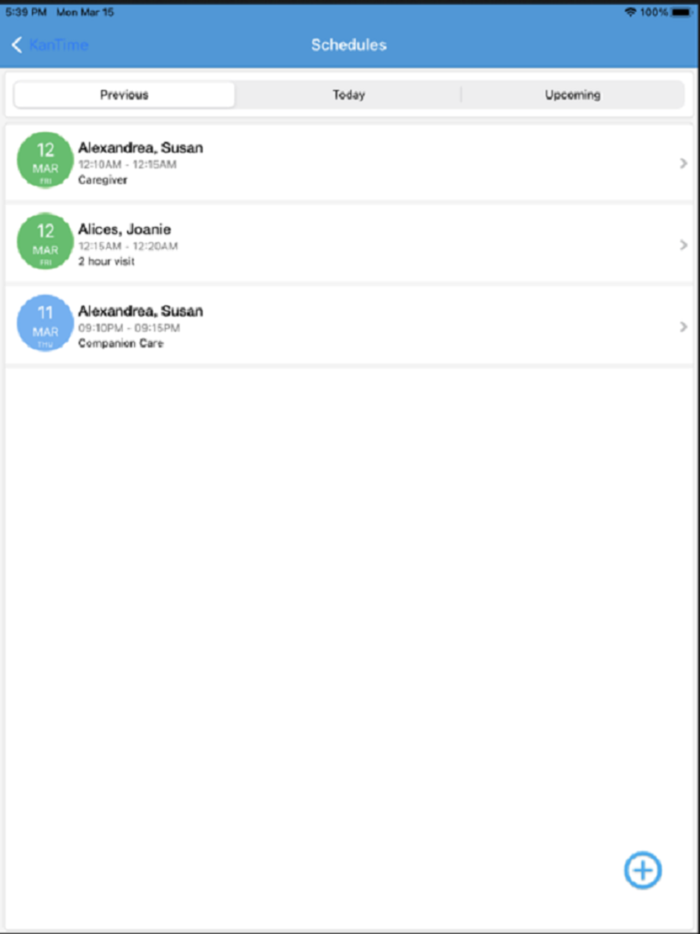 KanTime- Private Duty