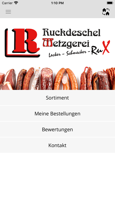 Metzgerei Ruckdeschel Screenshot