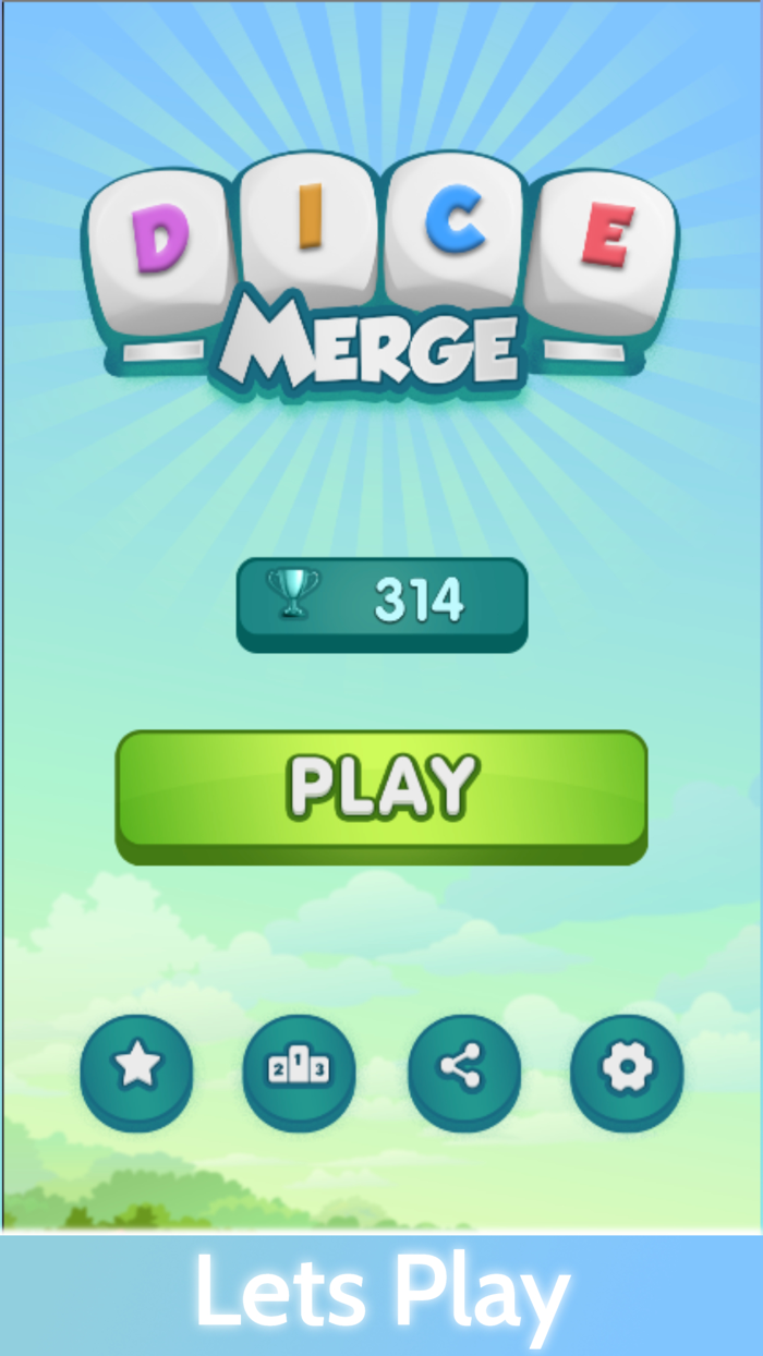 Dice MergePuzzle Game