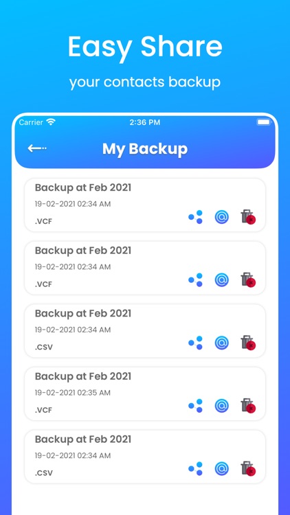 MCBackup - My Contact Backup screenshot-3