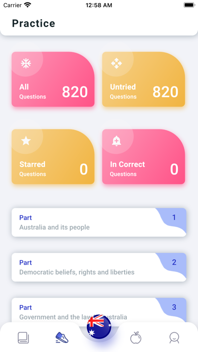 Australian Citizenship TestHUB Screenshot