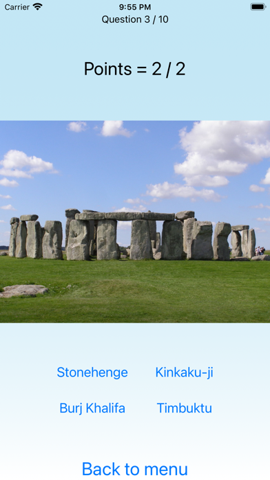 World Famous Landmarks Screenshot