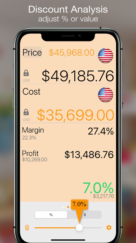 #2. Margin+ (Margin Calculator) (iOS) 由: James Spencer