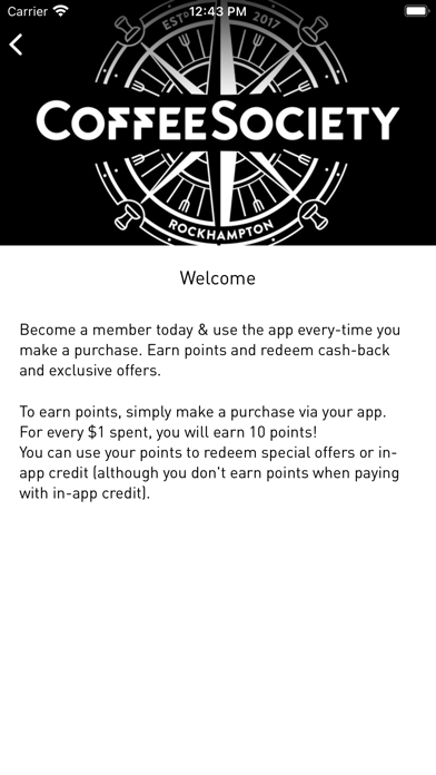 Coffee Society Screenshot