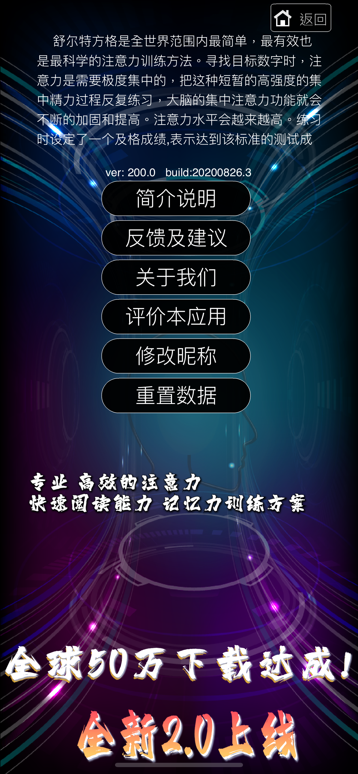 舒尔特方格 -注意力及快速阅读训练法