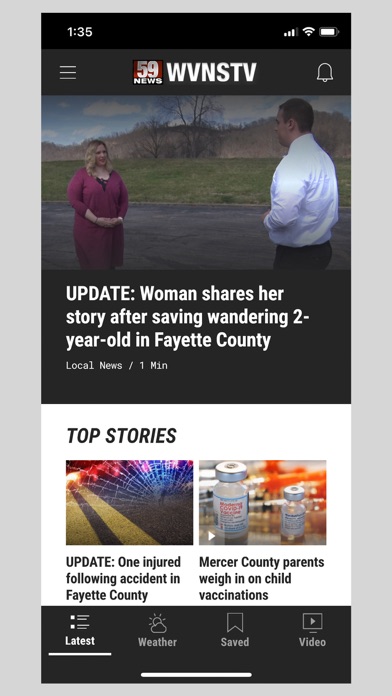 WVNS 59News Screenshot