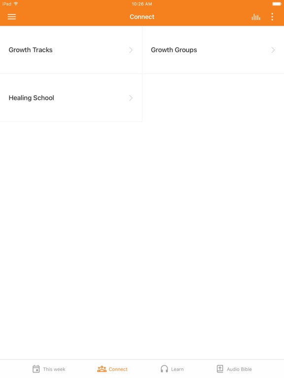 Woodward First Assembly iPad screenshot 2 - Lifestyle app