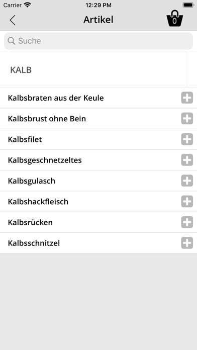 Metzgerei Nagel Screenshot