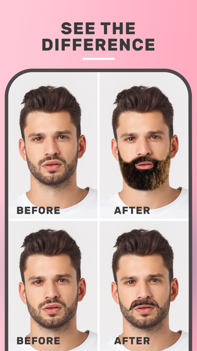 Man Hair Mustache Beard Style Screenshot