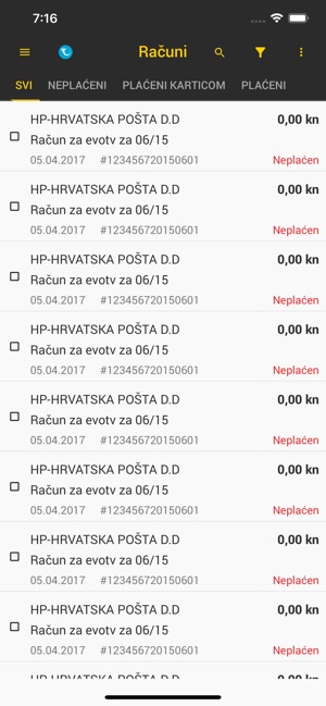 ePošta - Hrvatska pošta on the App Store