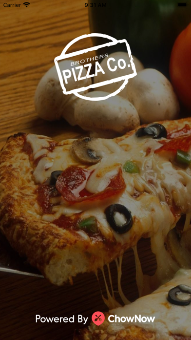 Brothers Pizza Company Screenshot