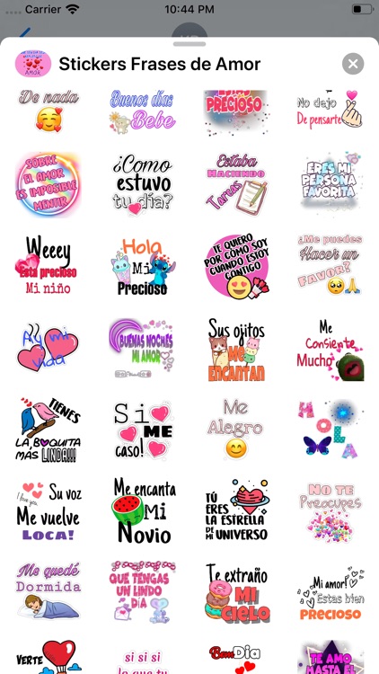 Stickers Frases de Amor by Ali Salhi