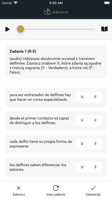Dasz radę! Aplikacja maturalna Screenshot