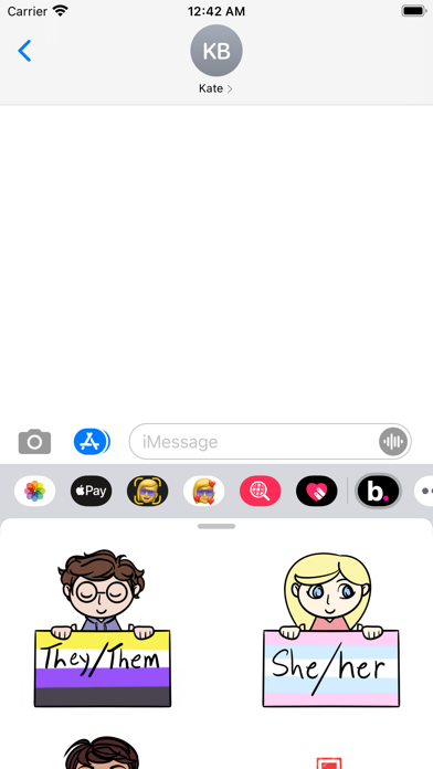 believr sticker pack Screenshot