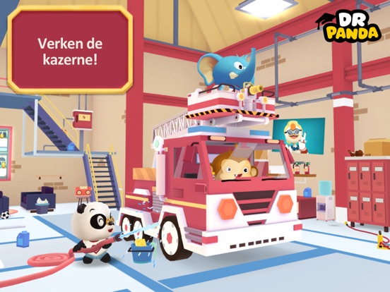 Dr. Panda Brandweer iPad app afbeelding 2