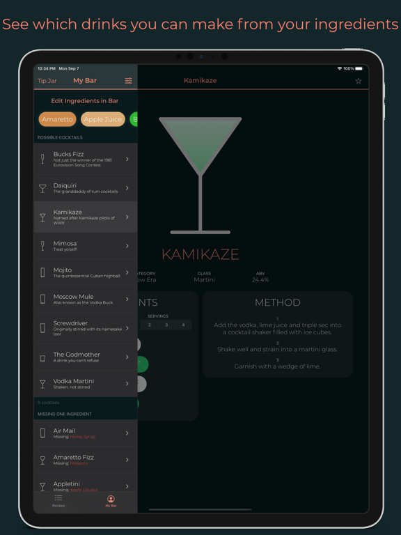 Imbible: cocktail recipesのおすすめ画像3