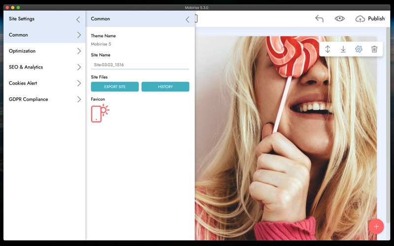 Screenshot #3 pour Mobirise