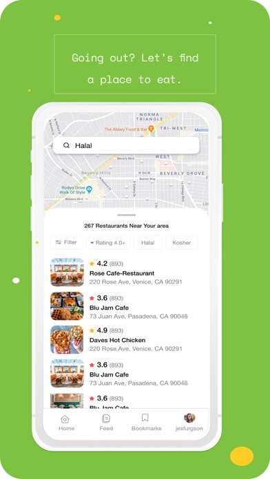 Frie - Food Discovery Screenshot