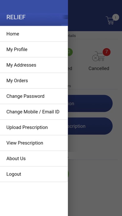Relief Pharmacy Screenshot