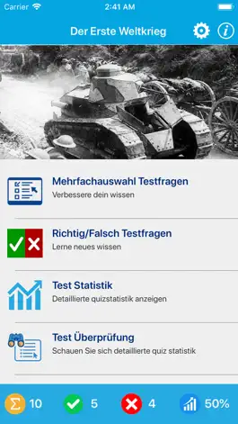 Game screenshot Der Erste Weltkrieg Quiz mod apk
