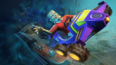 Screenshot #1 pour Street Monster Kart Race Rush