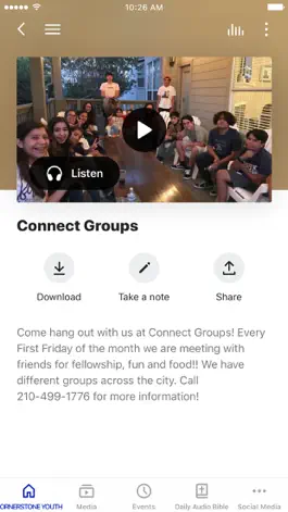 Game screenshot Cornerstone Youth hack