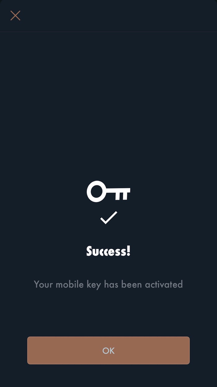 INTELITY Mobile Key