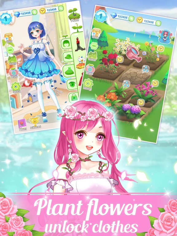 Screenshot #5 pour Princess Garden Dressup