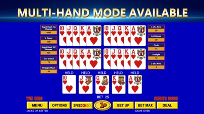 Pocket Video Poker King Screenshot