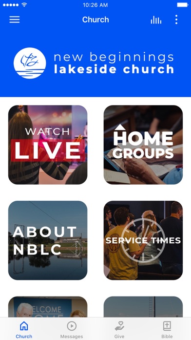 New Beginnings Lakeside Church Screenshot