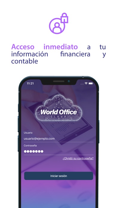 World Office Cloud Screenshot