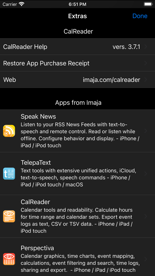 #10. CalReader - Calender logs (iOS) 由: Imaja