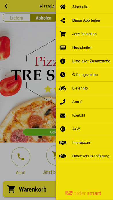Pizzeria Tre Stelle Screenshot
