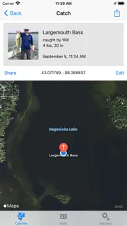 catch - fish log for anglers iphone screenshot 3