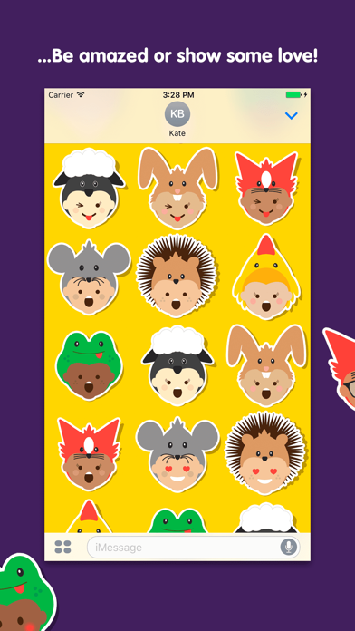 Ibbleobble Face Stickers Screenshot