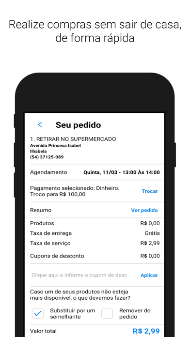 Supermercado Redenção Screenshot