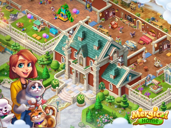 Screenshot #4 pour Mergical Home-Fun puzzle game