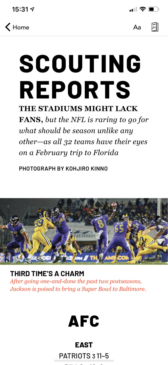 Sports Illustrated Magazine