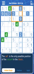 Sudoku S. screenshot #1 for iPhone