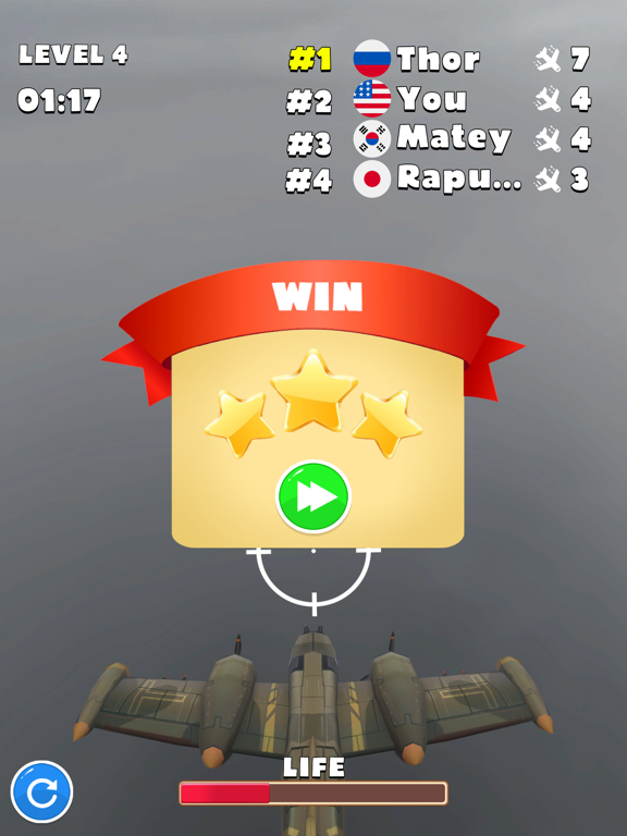 Screenshot #2 for Air Wars 3D