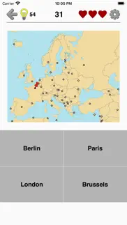 How to cancel & delete capitals of the world - quiz 4