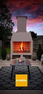 AR Outdoor Fireplace Designer screenshot #1 for iPhone