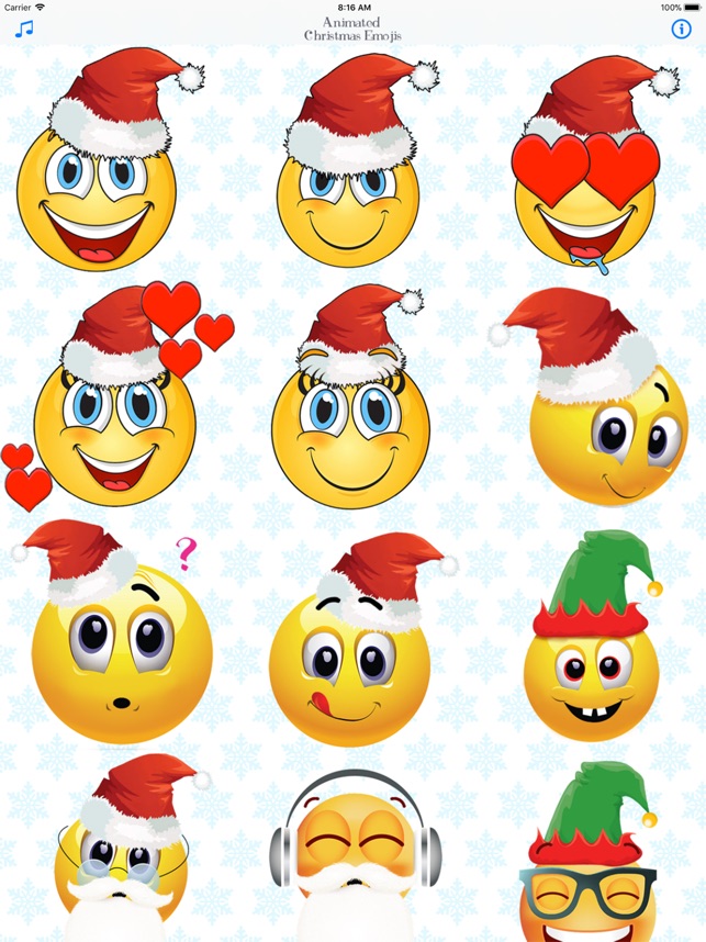 Emoticon Natale: Emoji Animate su App Store
