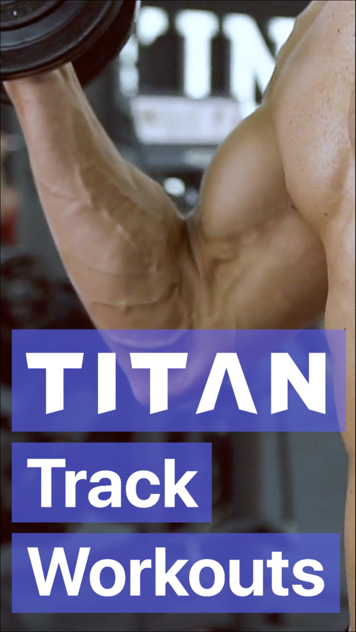 Titan Workout Tracker Gym Log