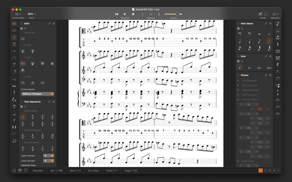 Staventabs Pro: Music Notation - 5.8 - (macOS)