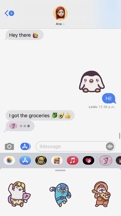 Pingo Park Stickers Screenshot